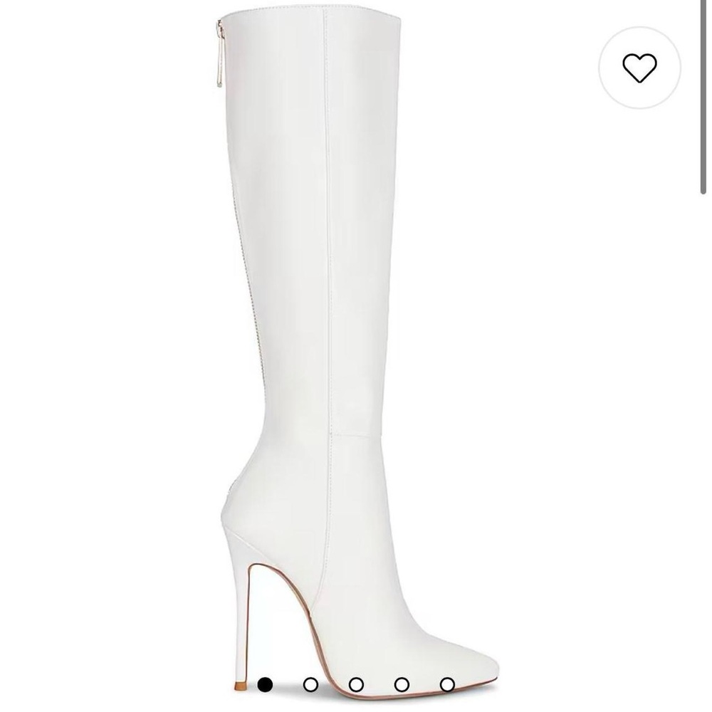 Milano Faux Leather Boot in Nieve, Femme LA.
Worn ONCE, like new